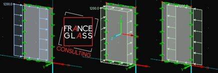 Etude structurelle des vitrages de magasins / commerces haut de gamme à Lille