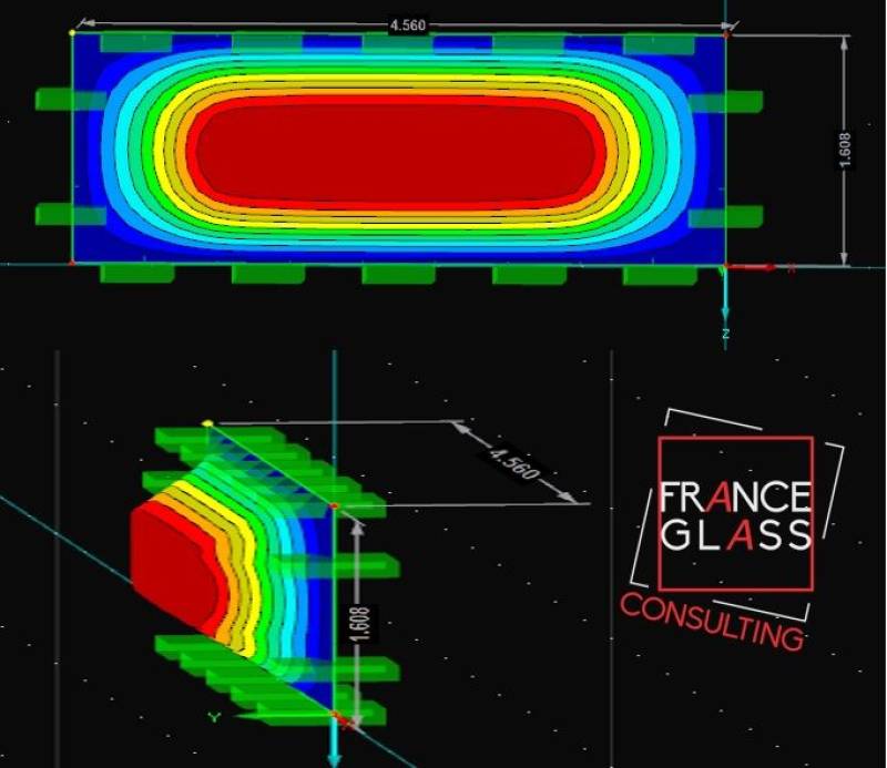 Développement d'un vitrage anti-explosion pour bâtiment public à Paris